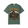 Bigfoot Sasquatch & son University  Shirt | Squatchitis Top Secret College Tee