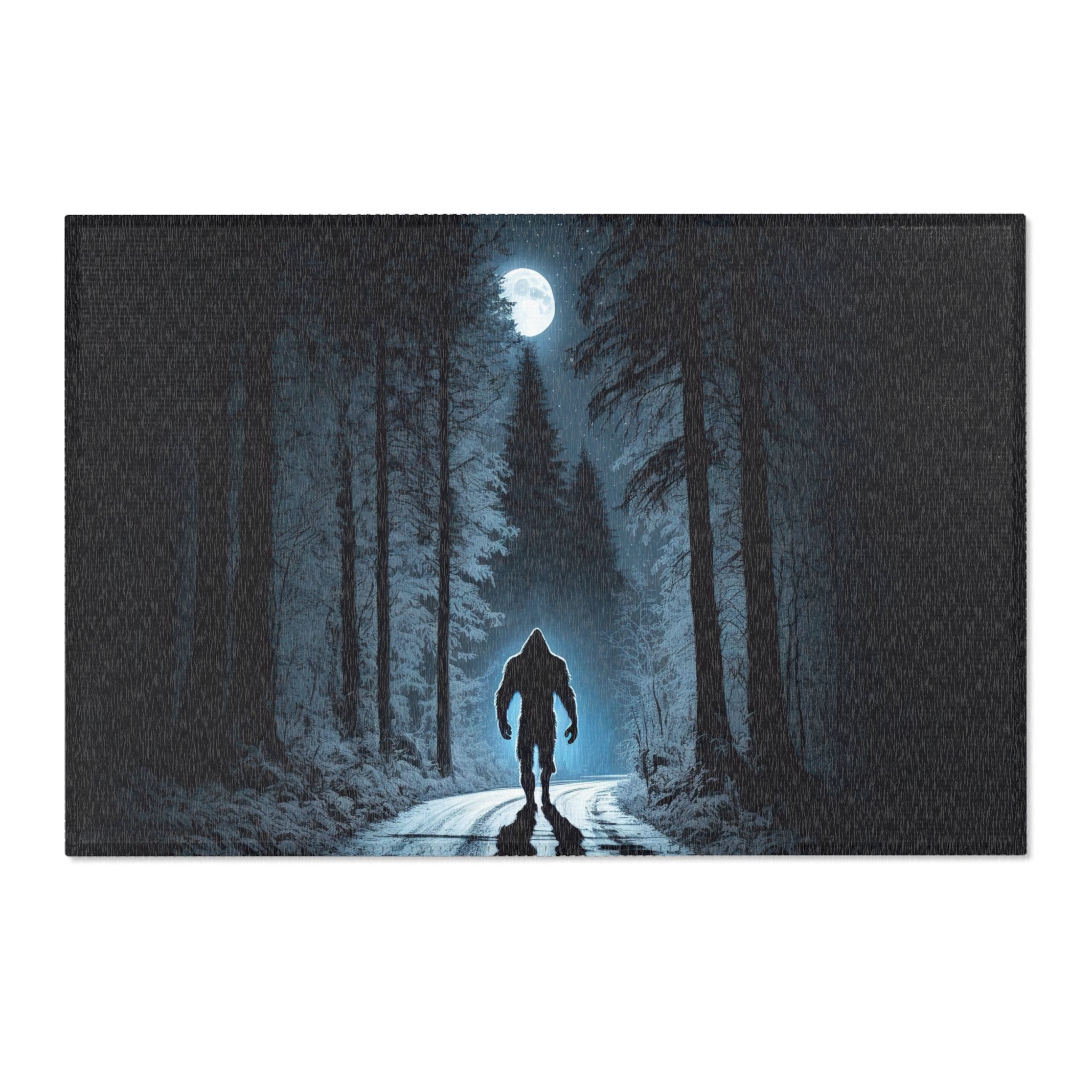 Bigfoot, Bigfoot rug,  b, Bigfoot carpet, bigfoot gifts, sasquatch, bigfoot gift, bigfoot gear, Area Rugs , bigfoot area rug