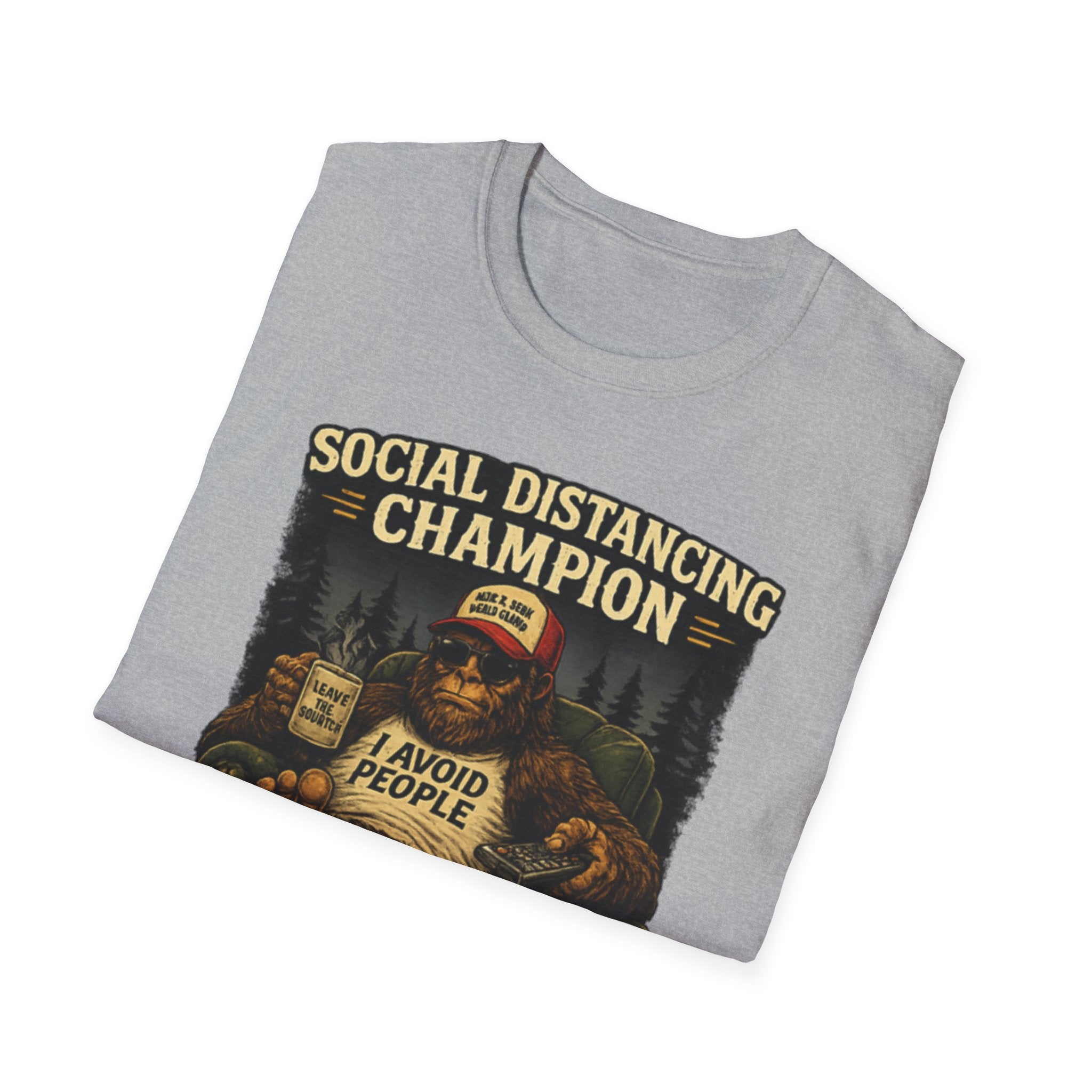 Bigfoot, I Avoid People, Not Antisocial — Just Squatchy T-Shirt