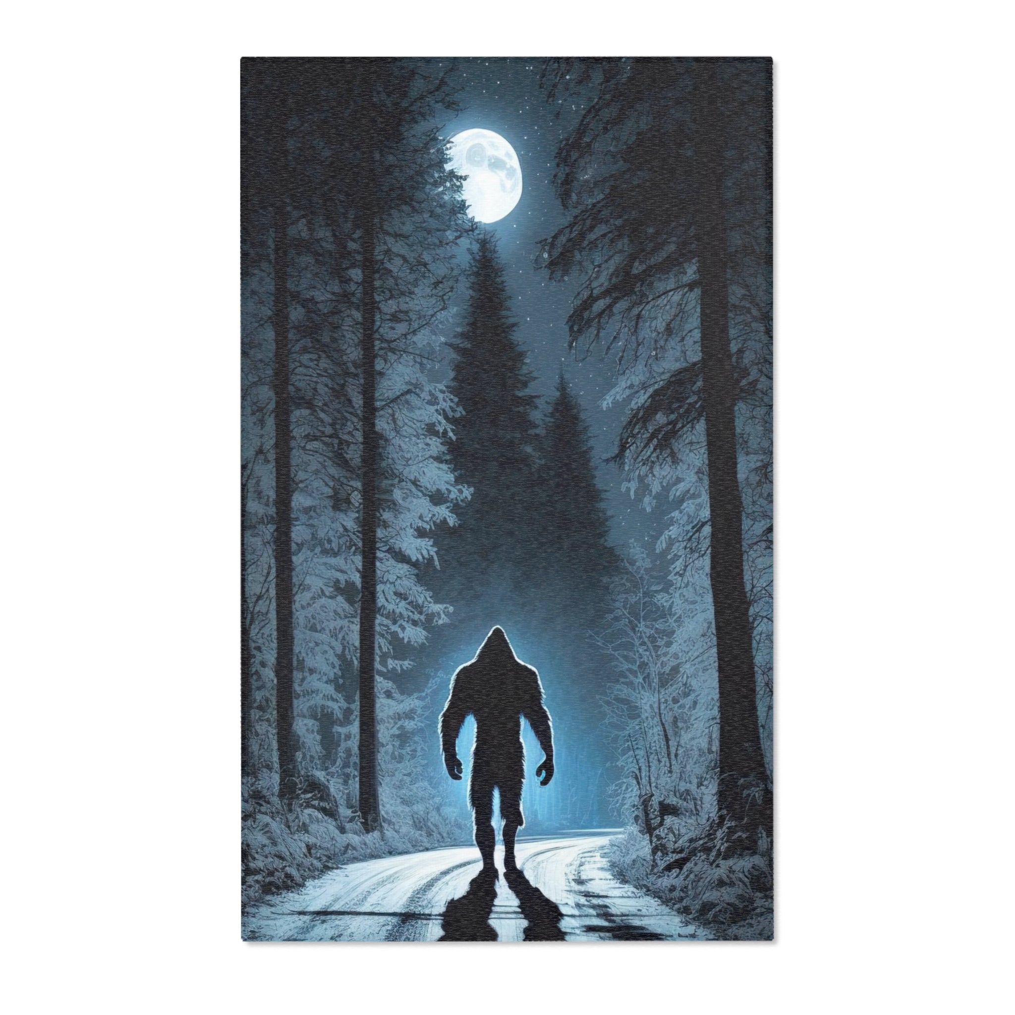 Bigfoot, Bigfoot rug,  b, Bigfoot carpet, bigfoot gifts, sasquatch, bigfoot gift, bigfoot gear, Area Rugs , bigfoot area rug