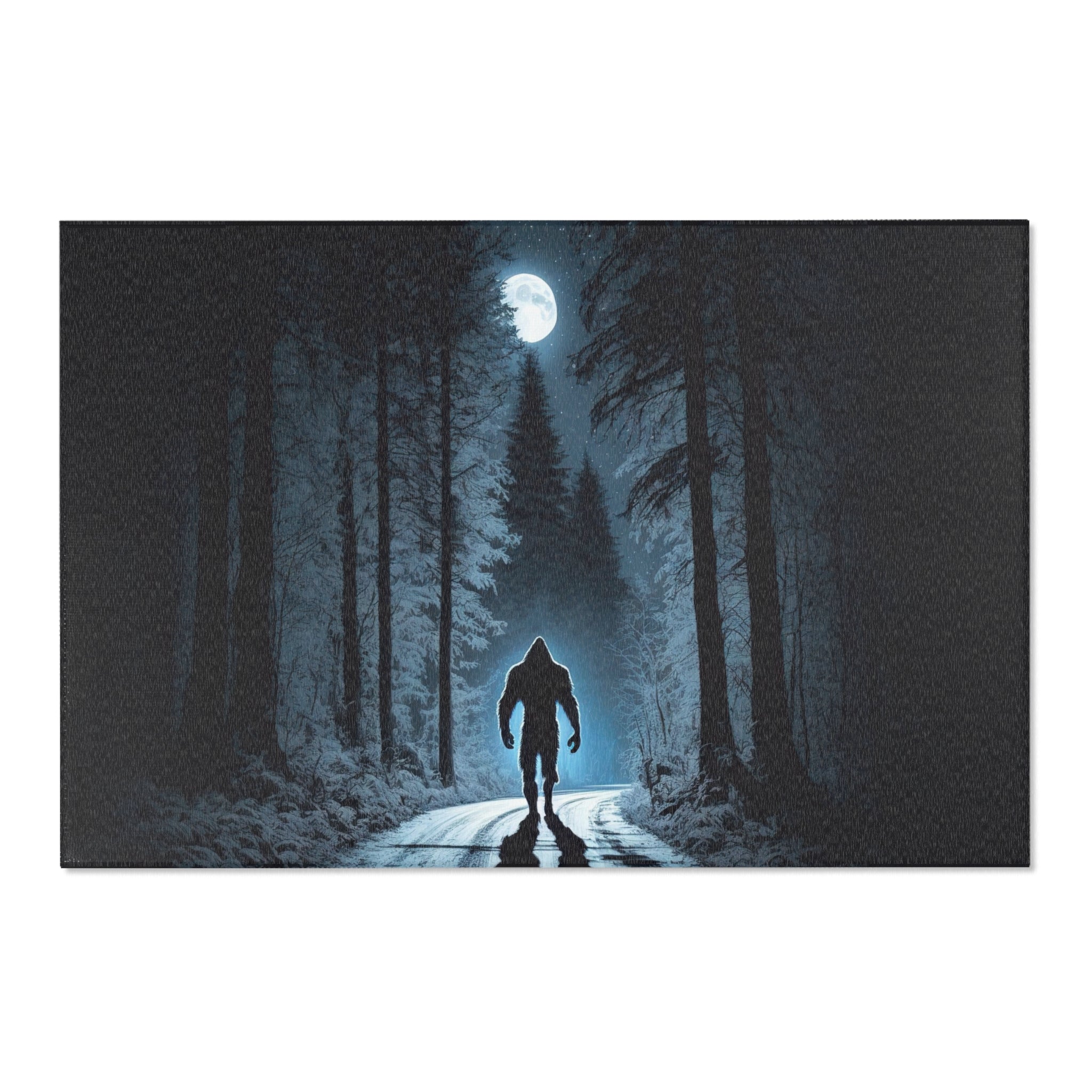 Bigfoot, Bigfoot rug,  b, Bigfoot carpet, bigfoot gifts, sasquatch, bigfoot gift, bigfoot gear, Area Rugs , bigfoot area rug