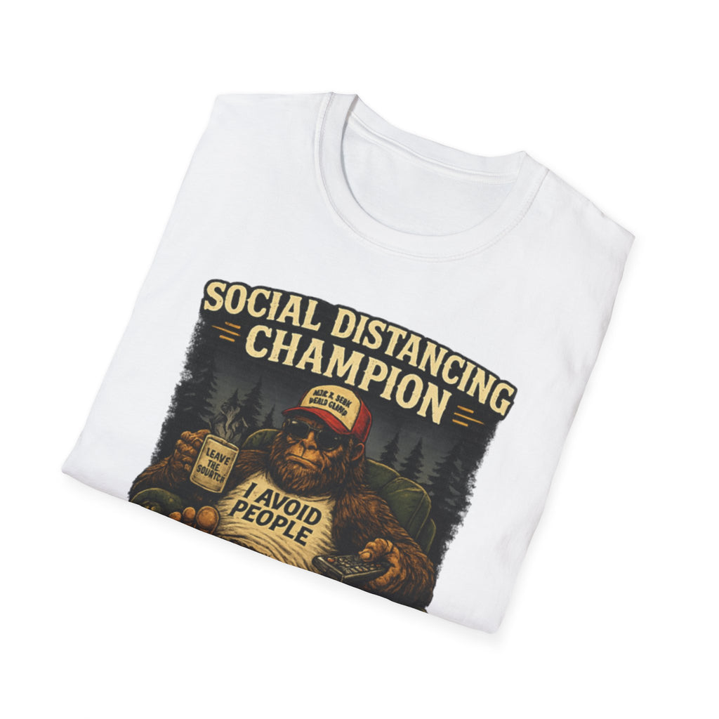 Bigfoot, I Avoid People, Not Antisocial — Just Squatchy T-Shirt