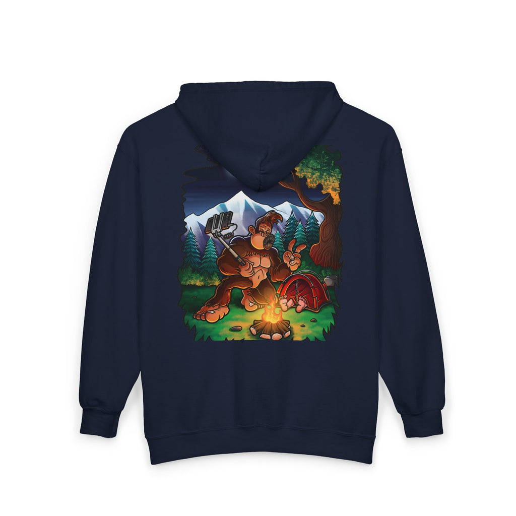 Bigfoot selfie - Heavy Blend™ Full Zip Hooded Sweatshirt