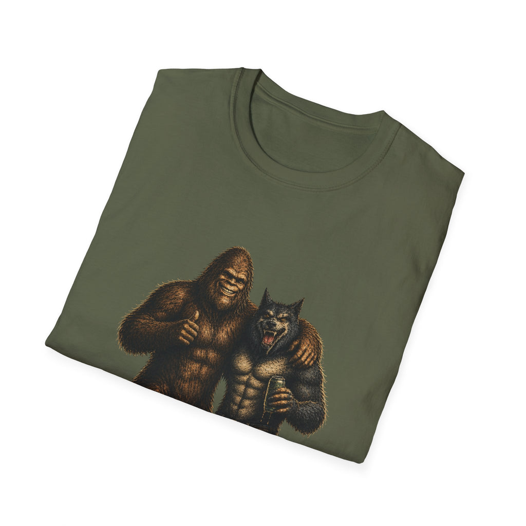 Bigfoot & Dogman Best Buds T-Shirt