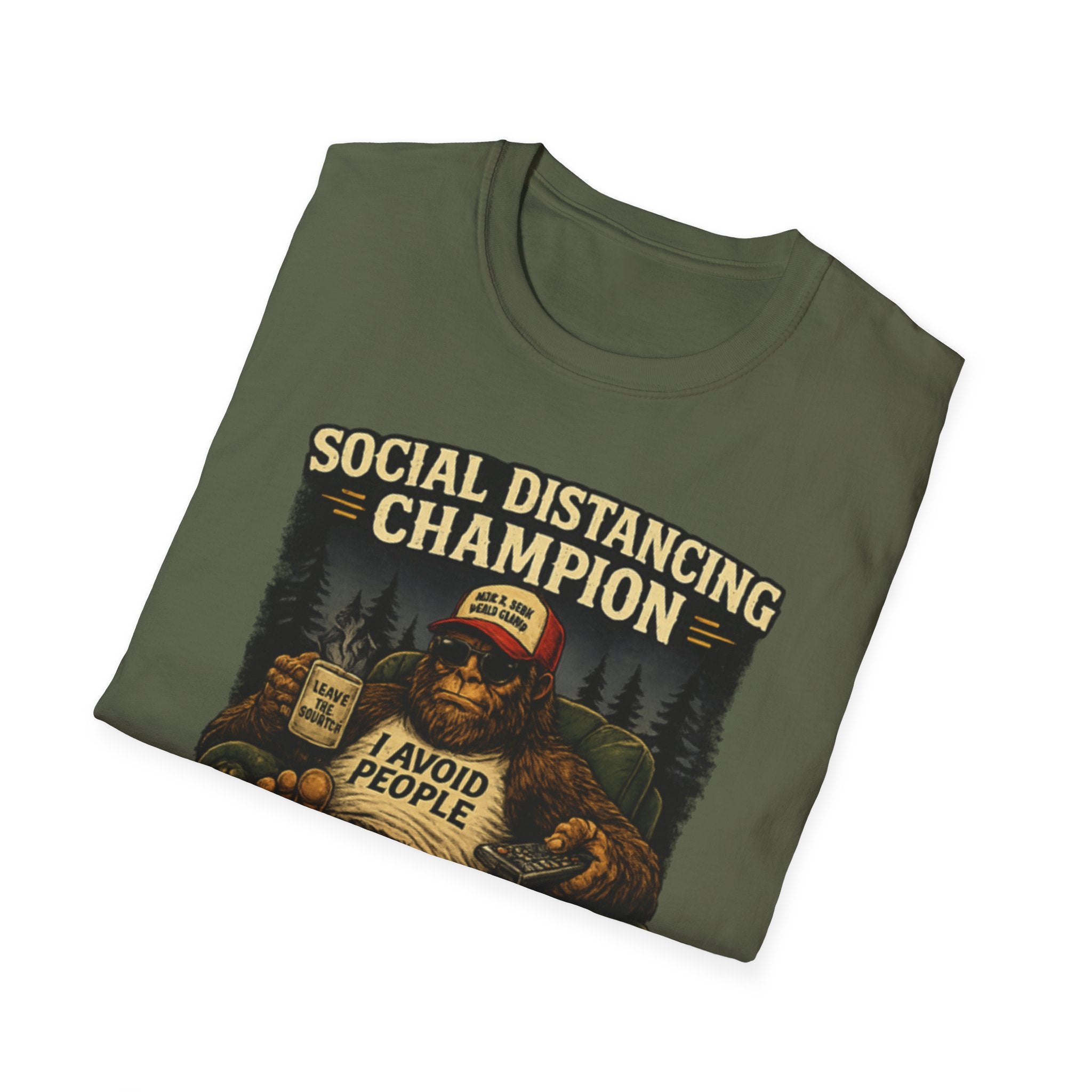 Bigfoot, I Avoid People, Not Antisocial — Just Squatchy T-Shirt