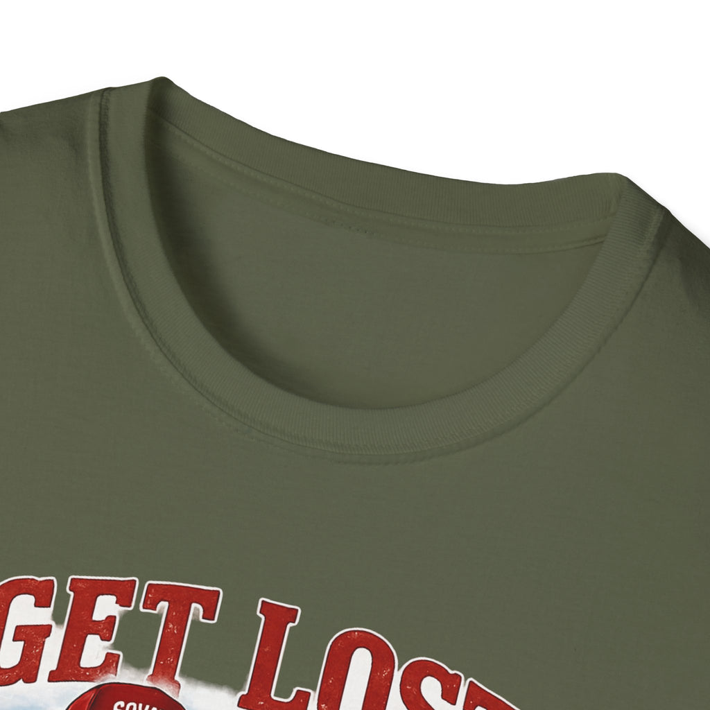 Lost in the Right Direction Bigfoot with Bear Buddy T-Shirt