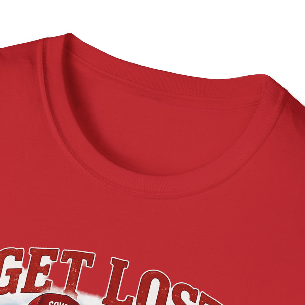 Lost in the Right Direction Bigfoot with Bear Buddy T-Shirt