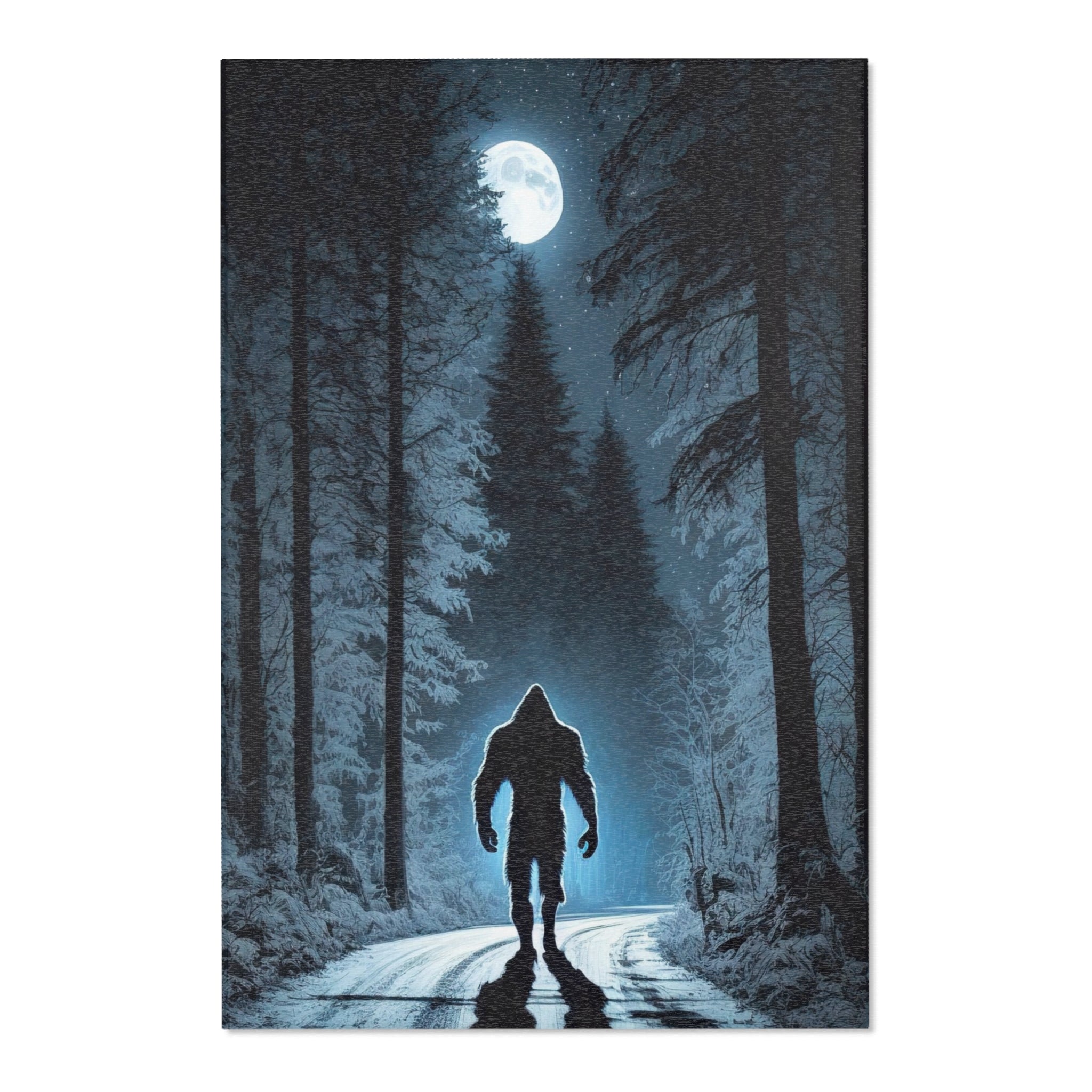 Bigfoot, Bigfoot rug,  b, Bigfoot carpet, bigfoot gifts, sasquatch, bigfoot gift, bigfoot gear, Area Rugs , bigfoot area rug