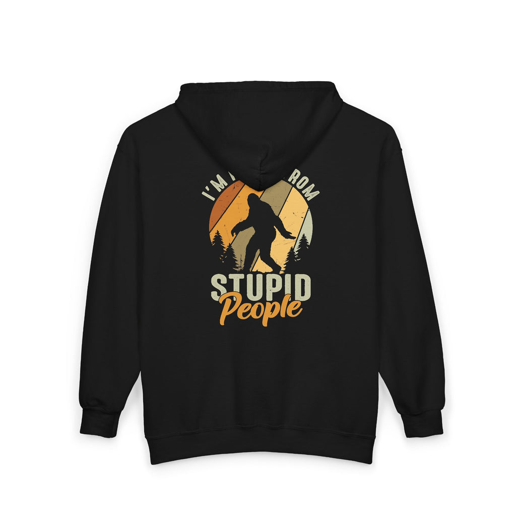 Bigfoot Hiding - Heavy Blend™ Full Zip Hooded Sweatshirt