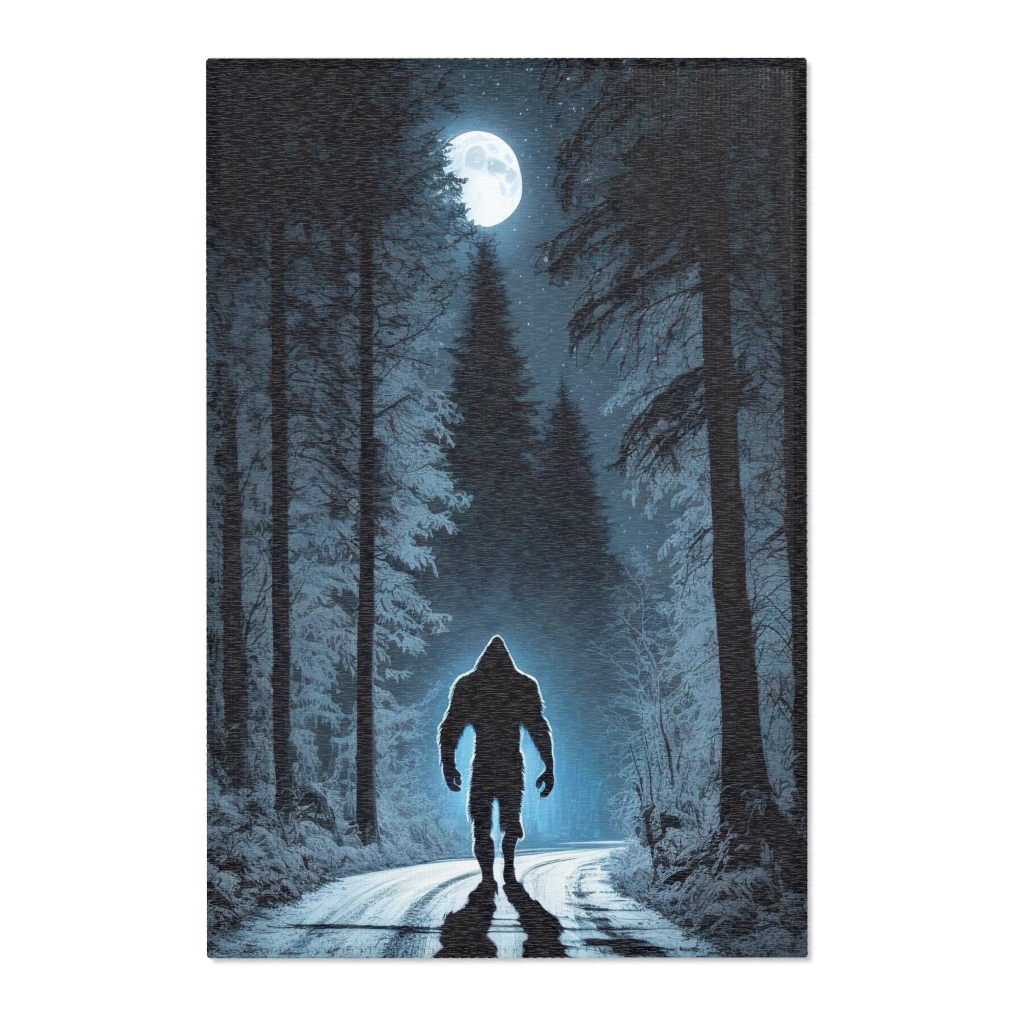 Bigfoot, Bigfoot rug,  b, Bigfoot carpet, bigfoot gifts, sasquatch, bigfoot gift, bigfoot gear, Area Rugs , bigfoot area rug