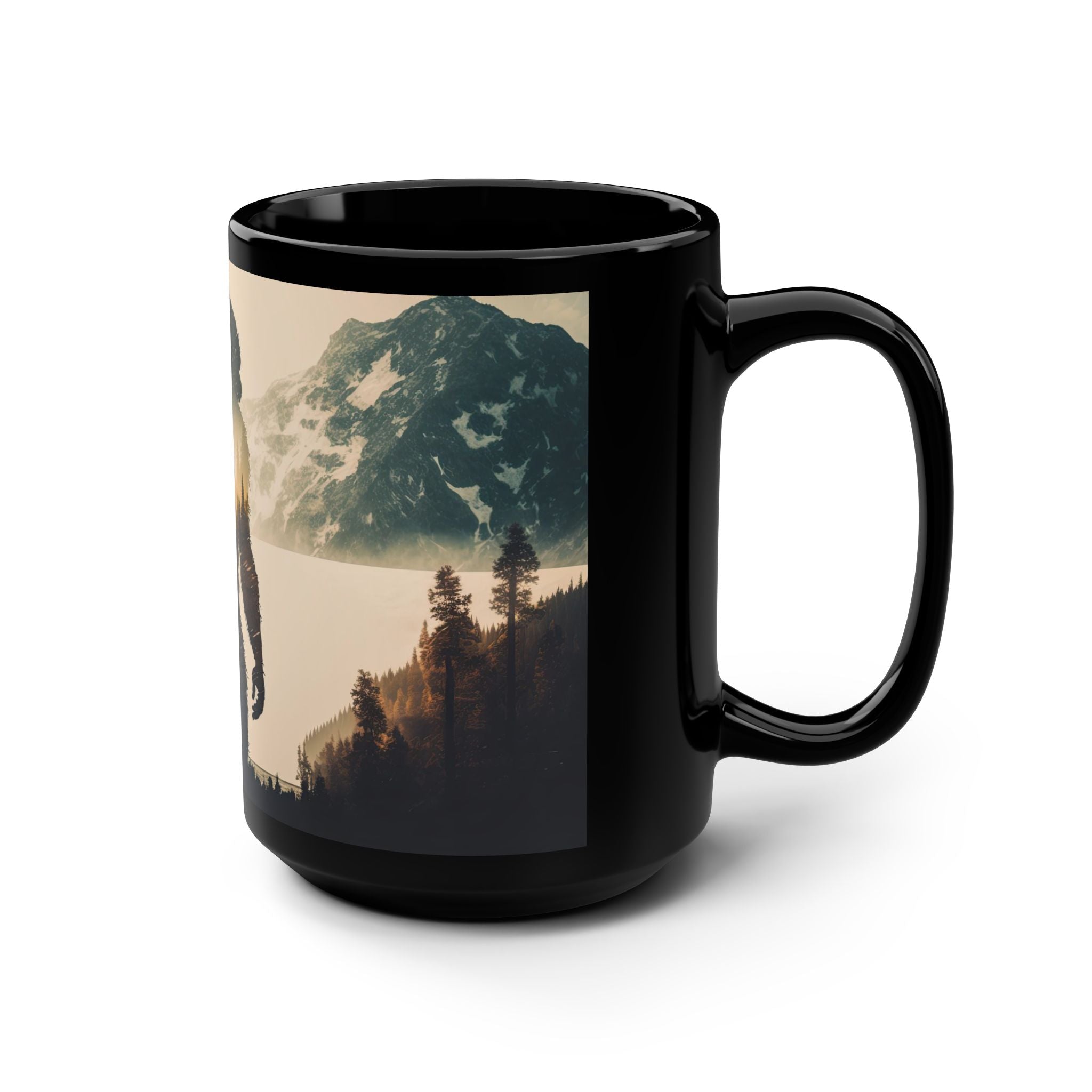 Bigfoot, sasquatch, Bigfoot gifts, Bigfoot  cup, Bigfoot Mug, 15oz, Bigfoot cup