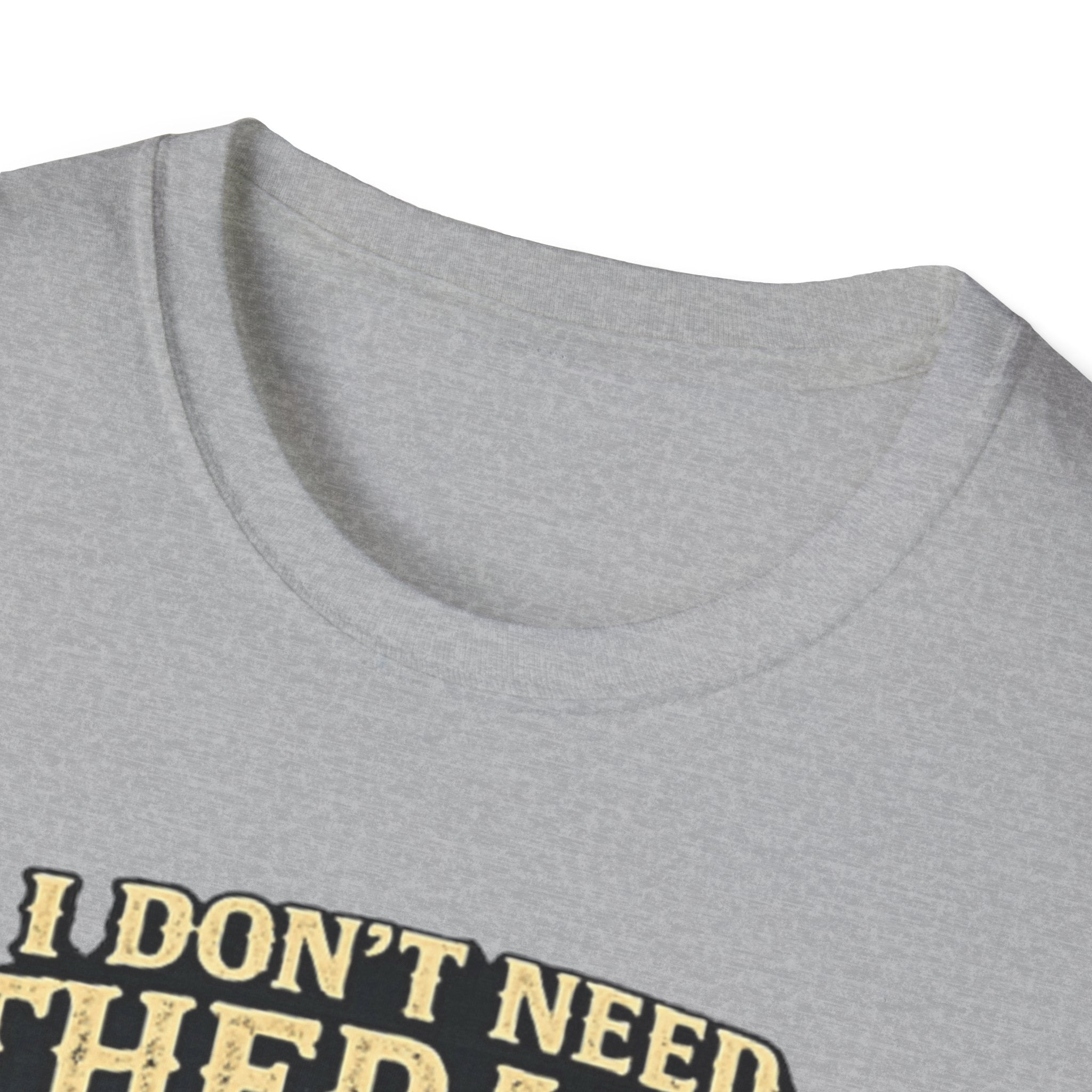Bigfoot Camping T-Shirt — "I Don't Need Therapy, I Just Need to Go Camping"