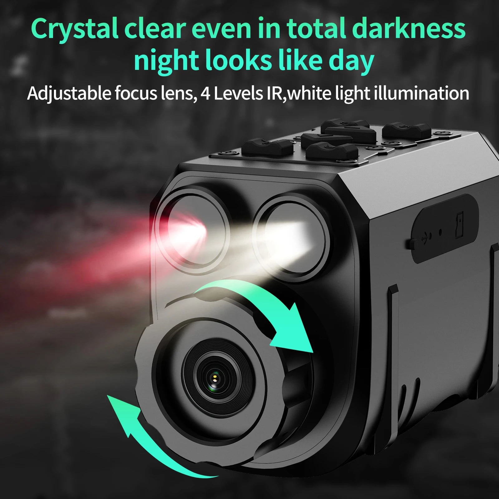 Squatch Compact 3X Optical & 12X Digital Magnification Night Vision Device